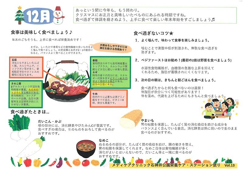 栄養情報の発信